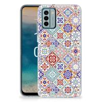 Nokia G22 | TPU | Siliconen hoesje | Tiles Color