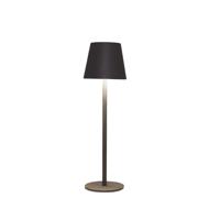 LED Tafellamp metaal mat zwart 9x27,5cm
