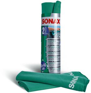 Sonax Microvezeldoek Plus binnen & ruit 416541 2 stuk(s) (l x b) 40 cm x 40 cm