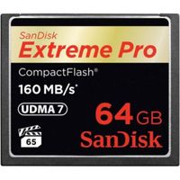 SanDisk Extreme PRO 64GB CompactFlash Geheugenkaart