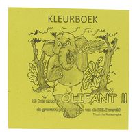 Kleurboek "Ik ben mijnheer olifant"