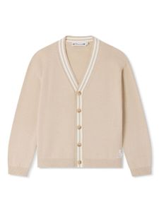 Bonpoint cardigan Corbin en coton - Tons neutres