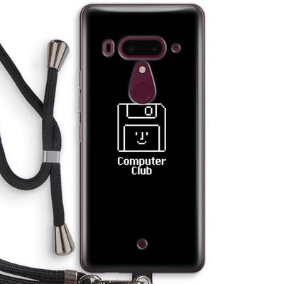 Hello: HTC U12+ Transparant Hoesje met koord