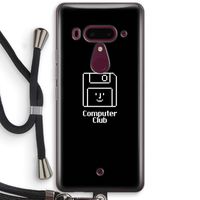 Hello: HTC U12+ Transparant Hoesje met koord