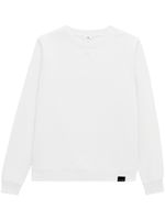 Courrèges sweat en coton à logo brodé - Blanc - thumbnail