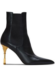 Balmain bottines Moneta en cuir - Noir