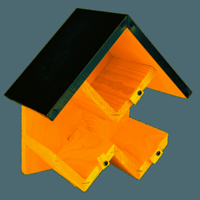 Pindakaashuisje triple l13b3h24cm - Esschert design