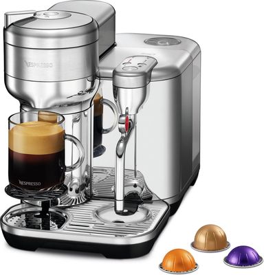 SageNespresso The Vertuo Creatista SVE850BSS4ENL1 Nespresso Grijs