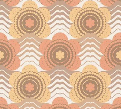 AS Creation Retro Chic - Bruin - Retro - 395393