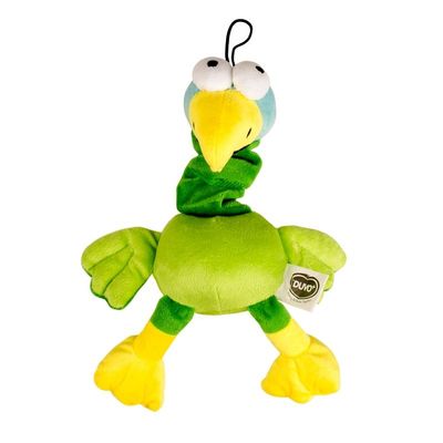 Pluche papegaai 30cm voor hond