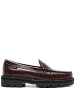 G.H. Bass & Co. mocassins Weejuns Larson en cuir - Rouge