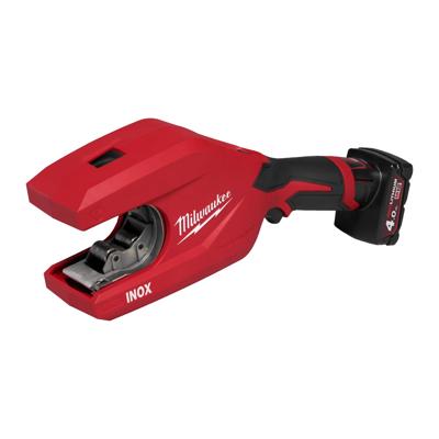 Milwaukee M12 PCSS54-402C RAPTORXL Accu pijpsnijder RVS 12V 4.0Ah in koffer - 4933498605