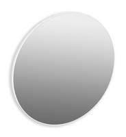 Plieger Bianco Round ronde spiegel 80cm wit - thumbnail