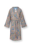 Pip Studio Naomi Kimono Ornamento Blauw XXL