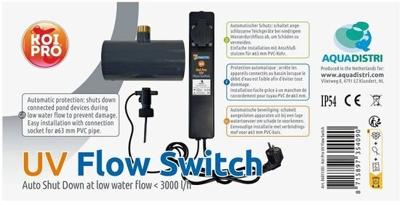 Koi Pro UV Flow Schakelaar voor Superfish RVS UVC T5 75W - Veilig Vijveronderhoud