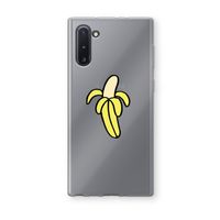 Banana: Samsung Galaxy Note 10 Transparant Hoesje