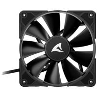 Sharkoon SilentStorm BW120 PWM PC-ventilator Bessen (b x h x d) 120 x 25 x 120 mm