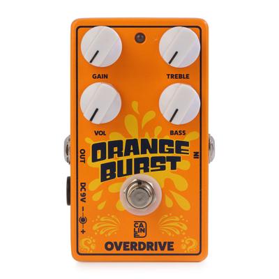 Caline CP-516 Orange Burst Overdrive Preamp Boost Effectpedaal
