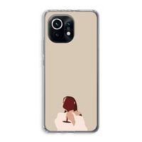 I drink wine: Xiaomi Mi 11 Transparant Hoesje