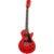 Gibson Les Paul Modern Lite Cardinal Red Satin elektrische gitaar met soft shell case