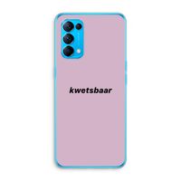 kwetsbaar: Oppo Find X3 Lite Transparant Hoesje