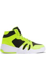 Giuseppe Zanotti baskets Talon à design colour block - Jaune