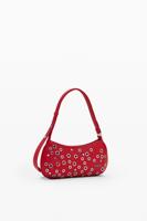 Handtas met studs - RED - U