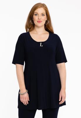 Yoek Tuniek met L rits | Blauw | Maat 42/44