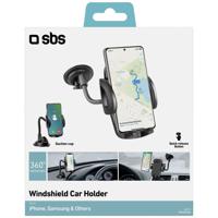 sbs mobile TE0UCH20W Telefoonhouder voor in de auto Bevestigingswijze (auto): Zuignap - thumbnail