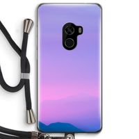 Sunset pastel: Xiaomi Mi Mix 2 Transparant Hoesje met koord