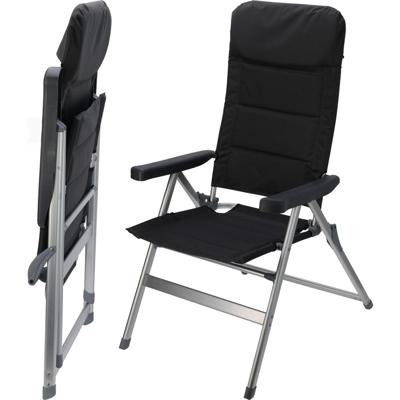 Campingstoel aluminium 6 standen