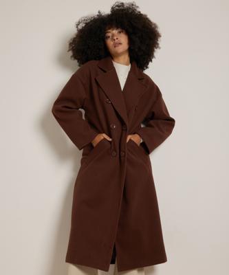 lange manteljas wollook