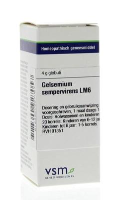 VSM Gelsemium sempervirens LM6 4 Gram VSM Gelsemium sempervirens LM6 4 Gram