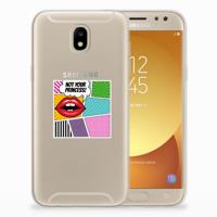 Samsung Galaxy J5 2017 | Sillicone Back Cover | Popart Princess