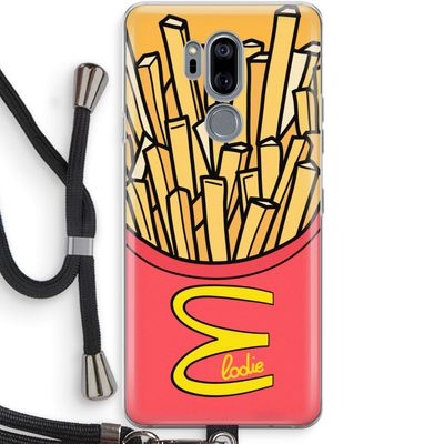 McElodie: LG G7 Thinq Transparant Hoesje met koord
