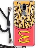 McElodie: LG G7 Thinq Transparant Hoesje met koord