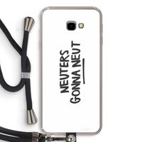 Neuters: Samsung Galaxy J4 Plus Transparant Hoesje met koord