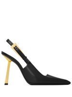 Saint Laurent escarpins Lee 110 mm à bride arrière - Noir