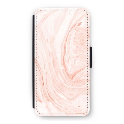 Peach bath: iPhone 12 Flip Hoesje