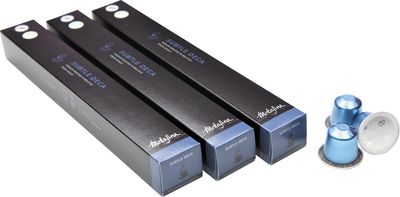 Mokafina aluminium koffiecapsules, subtle deca, 10 stuks