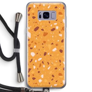 Terrazzo N°24: Samsung Galaxy S8 Plus Transparant Hoesje met koord