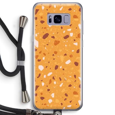 Terrazzo N°24: Samsung Galaxy S8 Plus Transparant Hoesje met koord