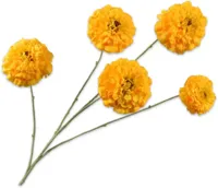 Silk-ka kunsttak tagetes 91cm geel