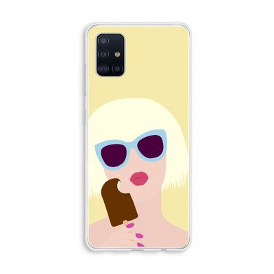 Ice cream: Galaxy A51 4G Transparant Hoesje