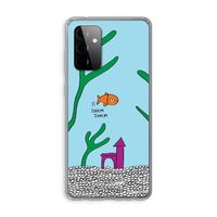 Aquarium: Samsung Galaxy A72 Transparant Hoesje