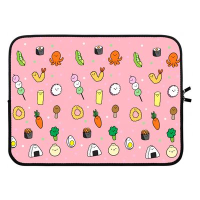 Happy bento friends: Laptop sleeve 15 inch