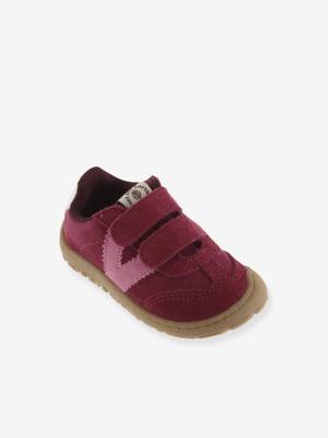 Bosco Barefoot baskets met klittenband VICTORIA fuchsia