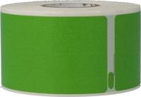 Huismerk Label Tape voor Dymo 99012 | 89 x 36 mm | S0722400 - Groen - 260 Etiketten per Rol - 1 Rol