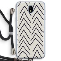 Marrakech Arrows: Samsung Galaxy J5 (2017) Transparant Hoesje met koord