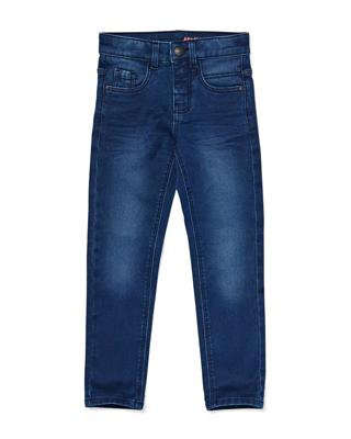 HEMA Kinder broek jogdenim skinny fit donkerblauw (donkerblauw)